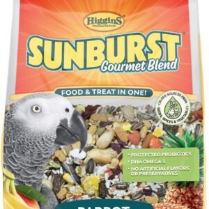 Higgins Sunburst Gourmet Blend Parrot Bird Food