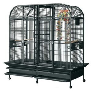 castello 2 parrot cage Castello 2 Large Parrot Cage with Divider