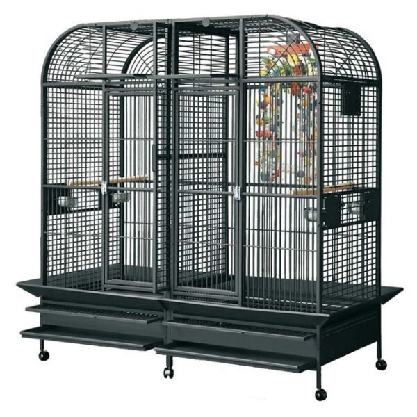 castello 2 parrot cage Castello 2 Large Parrot Cage with Divider